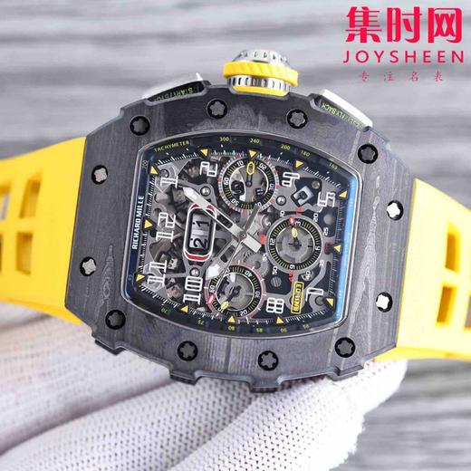 碳纤维壳 理查德米勒RM11-FM系列 男士腕表 人体工程学设计相吻合的品牌的标志性建筑 商品图4