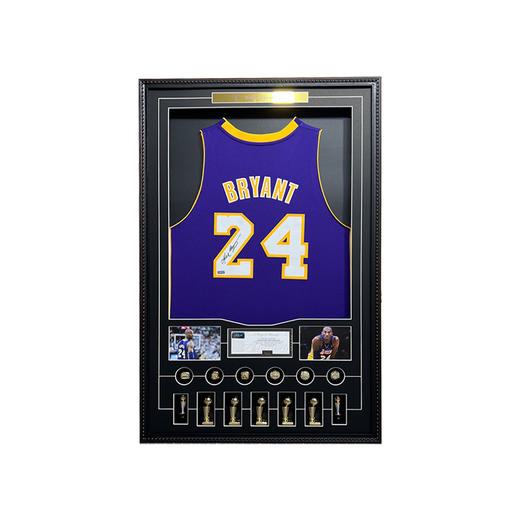 收藏系列 科比 湖人队24号紫色 亲笔签名球衣 PA29970 商品图0