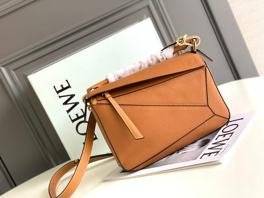 Puzzle small（小号24cm）-棕色荔枝纹 商品图4