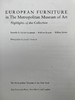 大都会艺术博物馆欧洲家具图集 138幅彩色插图 精装大16开 商品缩略图2