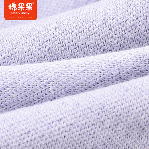 商场同款棉果果秋季新款男童条纹舒适纯棉童趣假两件连体衣M312720222540 商品图3