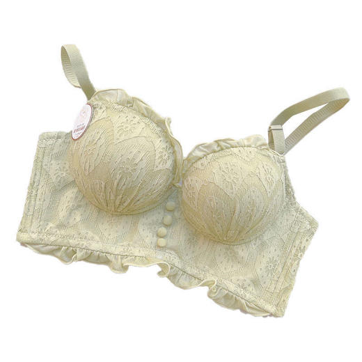 内衣女小胸聚拢收副乳调整型平胸专用防下垂无钢圈文胸套装 商品图4