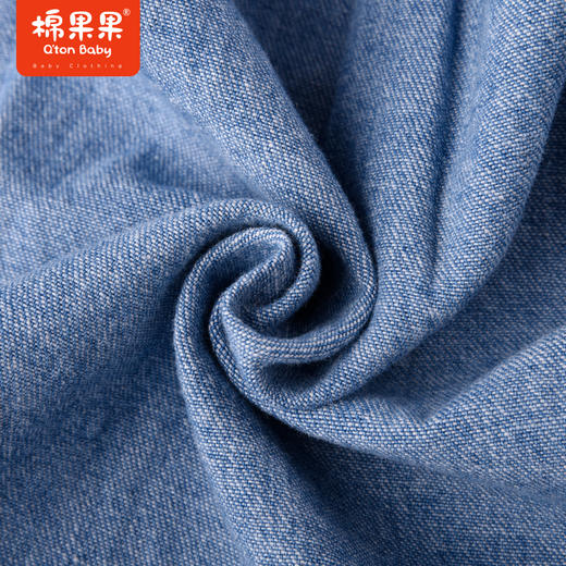 商场同款棉果果秋季新款女童经典牛仔外套水洗柔软M322100222434 商品图1