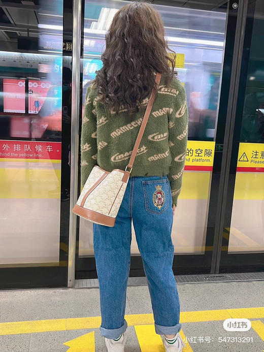 Celine水桶包小号-白花 商品图2