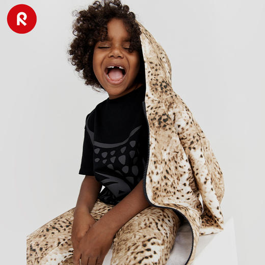 reima男女儿童大童卫衣秋季新款弹力休闲运动衫连帽开衫外套 商品图1