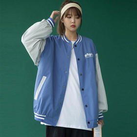 外套女春秋宽松棒球服2021新款盐系炸街原宿风上衣短款夹克ins潮