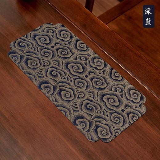 织锦祥云干泡垫茶杯垫茶铺17*37cm 商品图2
