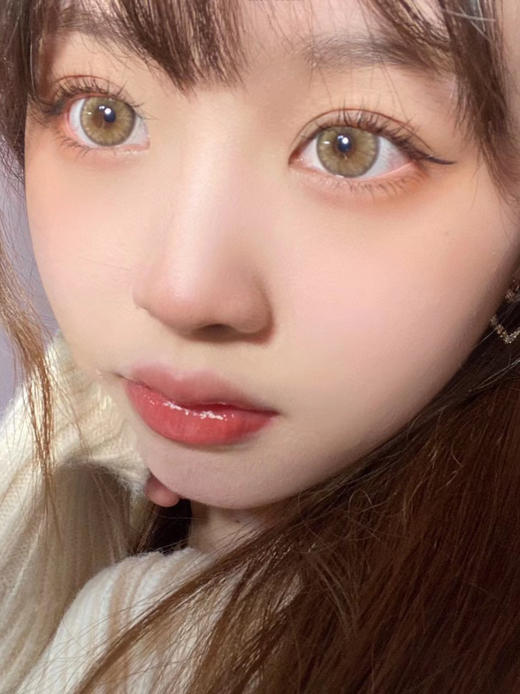 【大直径】Leenscolor-大奶片棕-14.5mm 【年抛 0-1000度 含有525/575】 商品图3