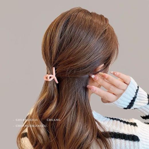 【限时折扣】日韩糖果色交叉小抓夹 3个（颜色随机） 商品图2