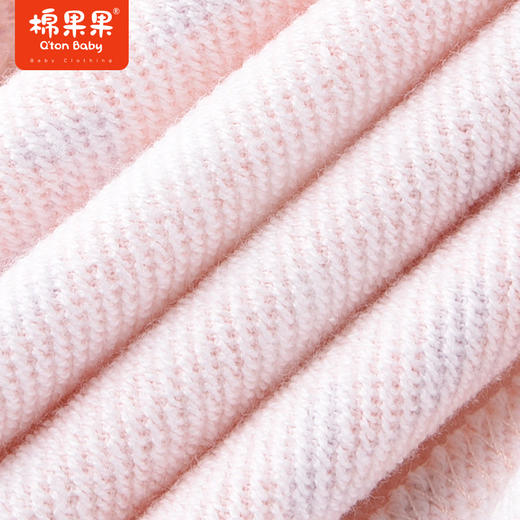 棉果果商场同款秋季新款毛圈女童针织连帽外套M322100222430 商品图4