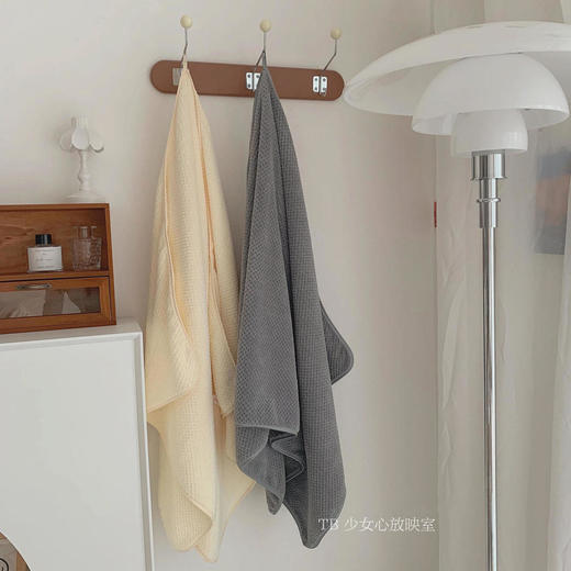 【人手一条】柔软吸水菠萝格浴巾套装家用速干夏洗澡可裹可穿大毛巾 商品图6