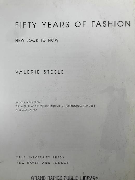 时尚五十年 约百余幅插图 精装大16开 商品图4