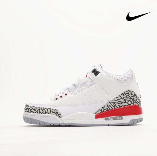 乔丹 Air Jordan 3 "Desert Cement" AJ3 乔3水泥沙漠中帮运动篮球鞋 商品图2