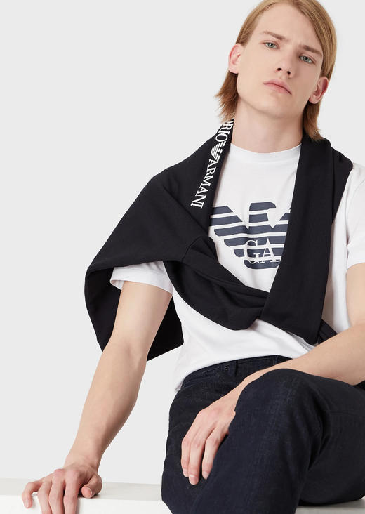 阿玛尼（ARMANI）男装 夏季男士短袖T恤 10678 商品图4