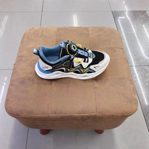 福得隆2022新款双网休闲鞋扭扭扣男童A3738  33-38码 商品图2