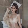 买一送一新款爆款法式刺绣蕾丝性感惑小胸聚拢内衣女无钢圈小文胸套装明星同款女神节 商品缩略图7
