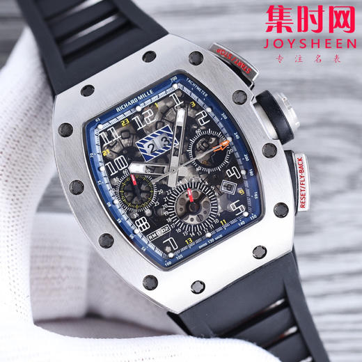 精钢壳 理查德米勒RM11-FM系列 男士腕表 人体工程学设计相吻合的品牌的标志性建筑 商品图2