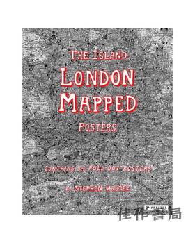 Island: London Mapped Posters/岛屿：伦敦地图海报