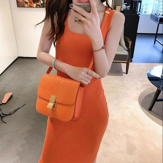 【上身显瘦不要太性感~】黛唯梵爆款吊带背心裙女，2022夏季新款法式性感包臀裙紧身显瘦热卖 商品图3