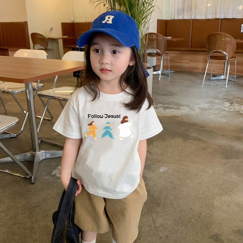 跟随T恤（精梳棉）成人款与儿童款都有，支持团购定制有优惠！