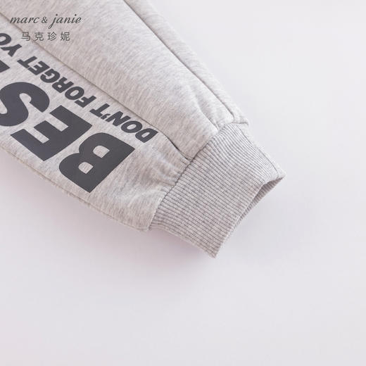 【3D空气棉】马克珍妮秋装新款 男童个性字母运动长裤221316 商品图4