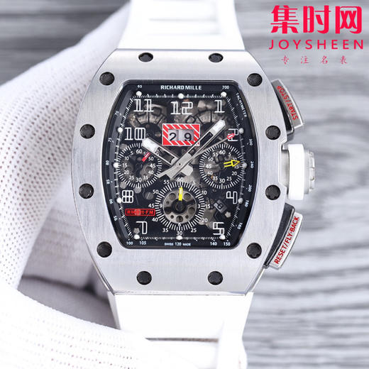 精钢壳 理查德米勒RM11-FM系列 男士腕表 人体工程学设计相吻合的品牌的标志性建筑 商品图7