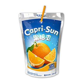 果倍爽 橙味果汁饮料200ml  