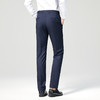 罗蒙春秋装抗皱西裤男士商务通勤纯色百搭直筒修身长裤男西装裤 商品缩略图3