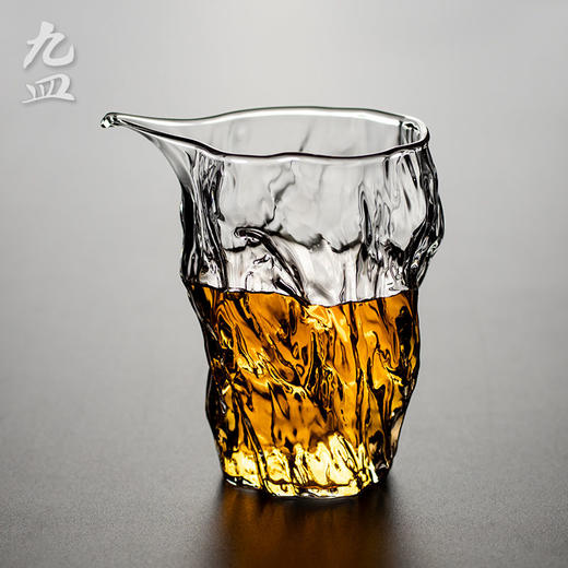 九皿玻璃公道杯 公杯茶漏套装 加厚耐热茶海分茶器装茶器茶具配件 商品图4