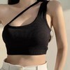 春秋新款带胸垫吊带背心美背性感斜肩一体无钢圈内衣裹胸外穿内搭 商品缩略图2