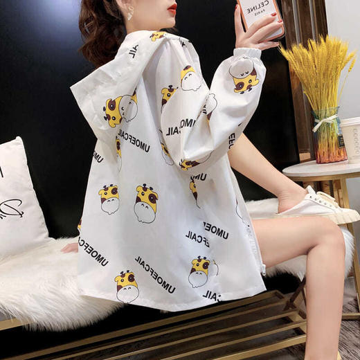 防紫外线防晒衣女薄款洋气2021年新款夏季宽松大码网红ins潮外套 商品图4