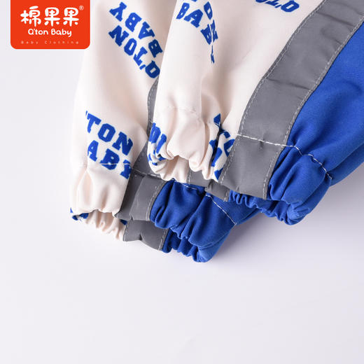 商场同款棉果果秋季新款男童连帽摇粒绒里子保暖冲锋衣抗风舒适时尚M312100422498 商品图5