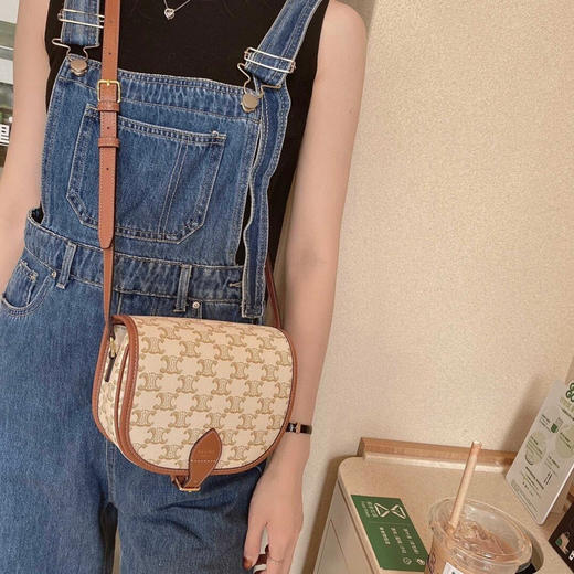 CELI_NE FOLCO马鞍包-白花 商品图4