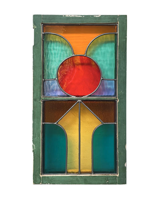 大号彩色玻璃窗-十点睡觉 商品图0