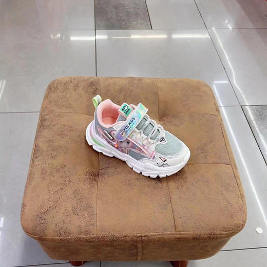 福得隆2022秋季新款双网休闲鞋女款运动鞋亮灯3598   27-32码 商品图2