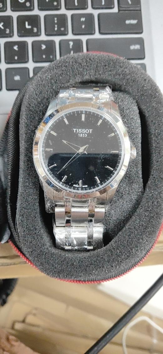 天梭TISSOT 天梭库图系列男士石英尼维达男士机械手表套装HCT035.446.11.051.00+HCN93.6138.161614 商品图6