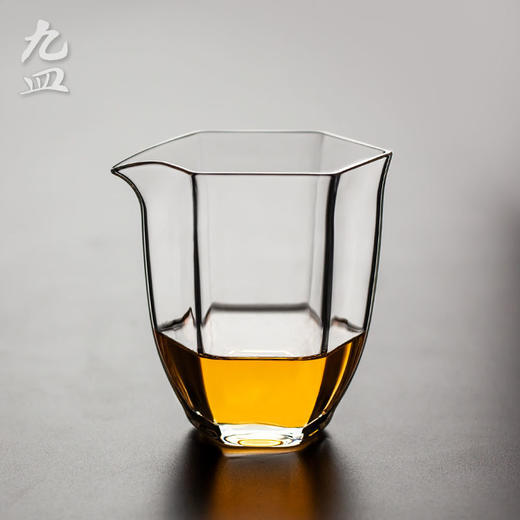 九皿玻璃公道杯 公杯茶漏套装 加厚耐热茶海分茶器装茶器茶具配件 商品图1
