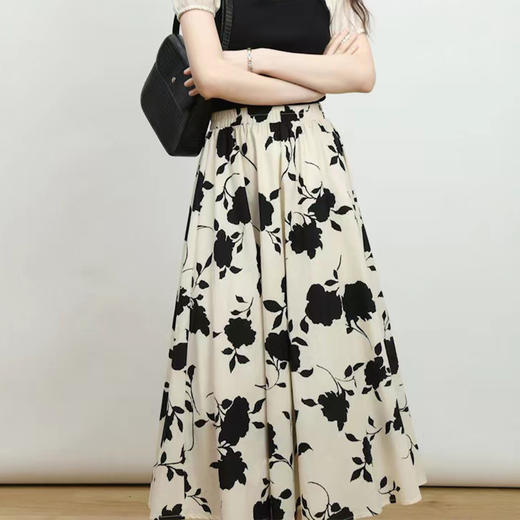 Im Presionismo干枯玫瑰半身裙 商品图0