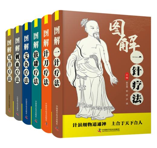 图解系列6本（耳针、针刀、拔罐、刺血、一针、艾灸） 商品图0