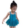 专业泳衣儿童连体吊带涤纶新款女童连衣裙式公主裙游泳装度假 商品缩略图2