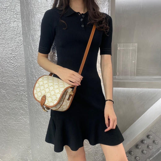 CELI_NE FOLCO马鞍包-白花 商品图0