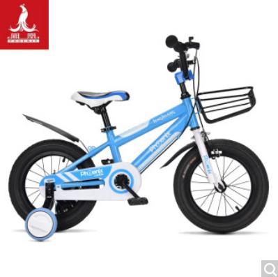 凤凰（Phoenix）儿童自行车男女宝宝初学脚踏车4-10岁童车 小勇士 蓝色 14寸 商品图0