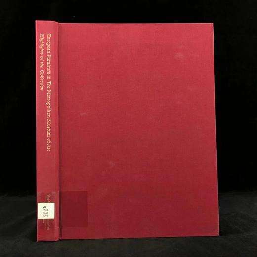 大都会艺术博物馆欧洲家具图集 138幅彩色插图 精装大16开 商品图0