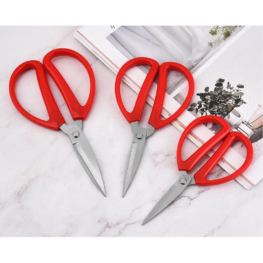 【限时折扣】家用红色剪刀（大、中、小号） 商品图2