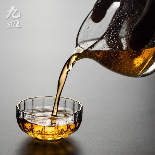 九皿玻璃公道杯 公杯茶漏套装 加厚耐热茶海分茶器装茶器茶具配件 商品图6