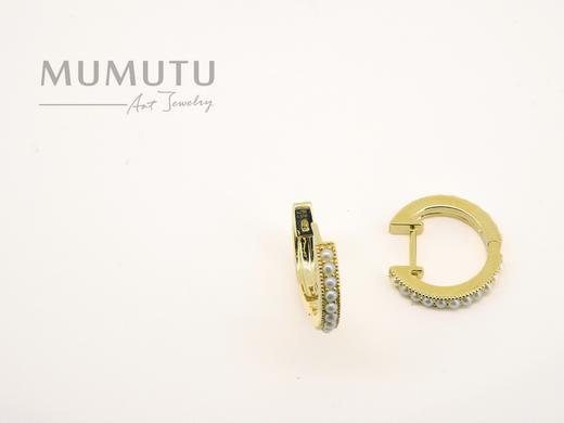 小米珠耳圈（小号） 商品图0