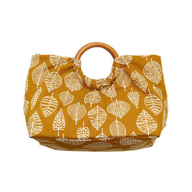 HUJI祤集Noble手提包插画树叶