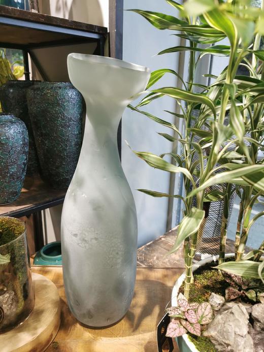 蓝灰色花瓶 商品图0