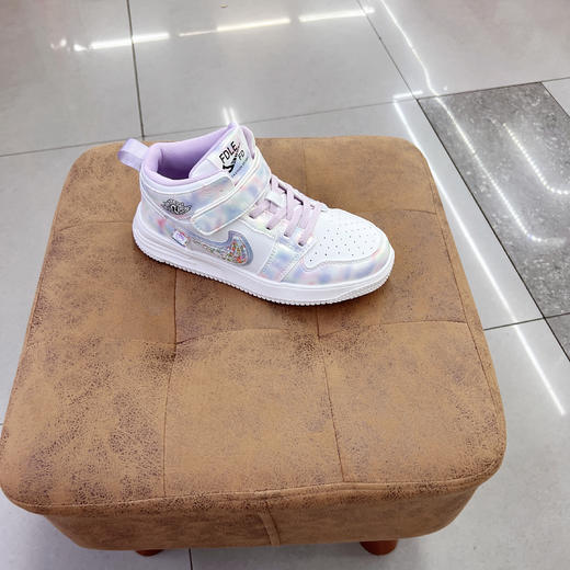 福得隆秋季新款皮面板鞋AJ款女童105   33-38码 商品图3