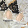 纯欲超薄蕾丝内衣女大胸显小防下垂新款无钢圈法式性感文胸罩套装 商品缩略图3